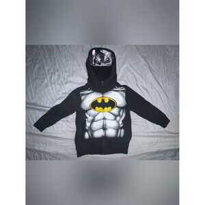 Batman Black Hoodie with hood mask
